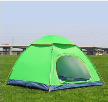 Portable Waterproof Camping Tent – 3-4 Person Family Outdoor Shelter